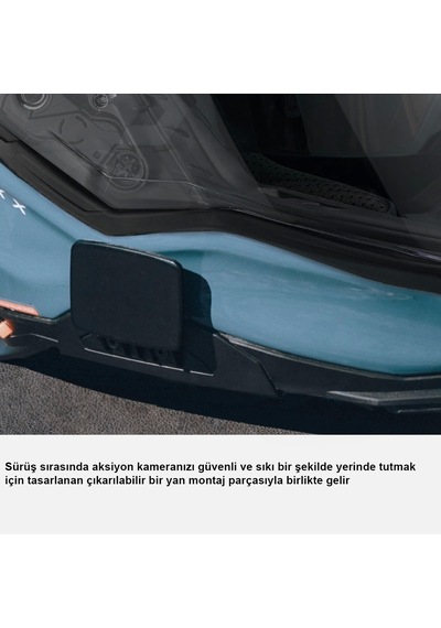 Nexx X.WST 3 Kapalı Motosiklet Kaskı Mat Siyah