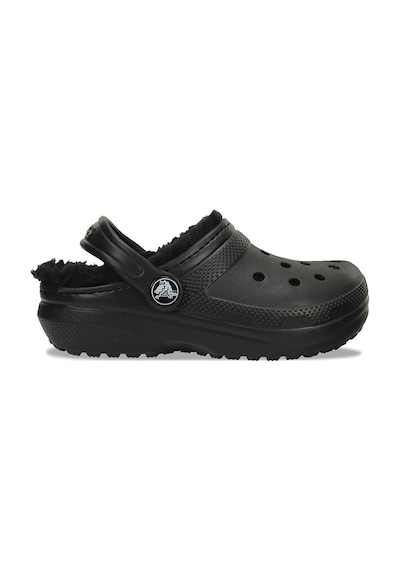Crocs Classic Lined Clog T Çocuk Terlik - Siyah