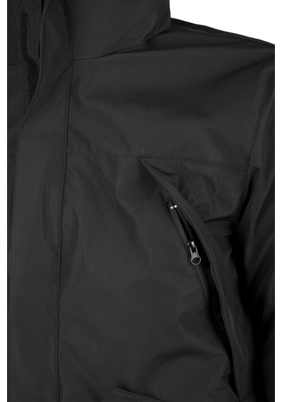 Vav Wear 4ın1 Outdoor Mont Yağmurluk Su Geçirmez Leke Tutmaz Rüzgar Geçirmez Rüzgarlık Erkek Mont 3tech03 Siyah