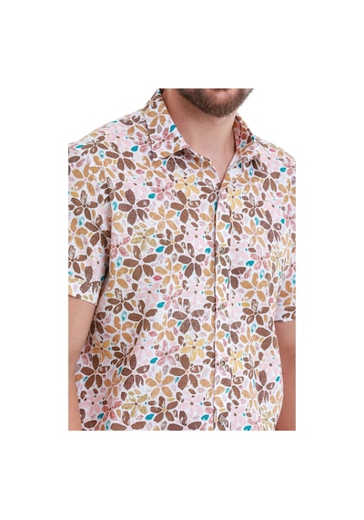 Hatemoğlu Kahverengi Comfort Fit Baskılı 100% Pamuk Slim Yaka Kısa Kollu Gömlek 24d190000006 172 Kahverengi Hatemoğlu Kahverengi Comfort Fit Baskılı 100% Pamuk Slim Yaka Kısa Kollu Gömlek 24d190000006 172 Kahverengi