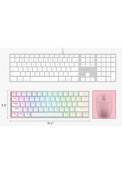 Redragon K530W-RGB-PRO Rgb Brown Swıtch Kablosuz Mekanik Q Gaming Klavye