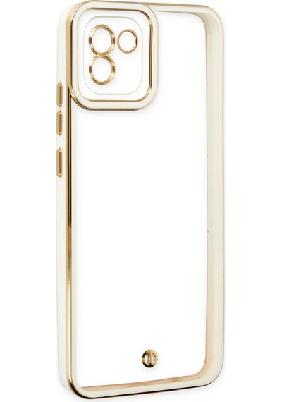 Cosmotex Newface Samsung Galaxy A03 Kılıf Liva Lens Silikon - Beyaz