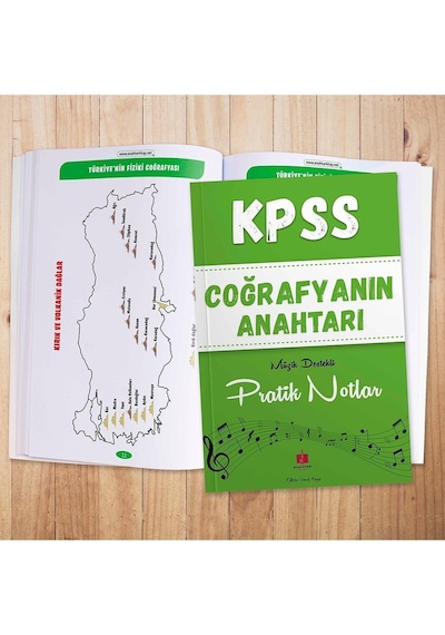 Kpss 2026 Coğrafyanın Anahtarı Müzik Destekli Pratik Notlar - Umut Kaya