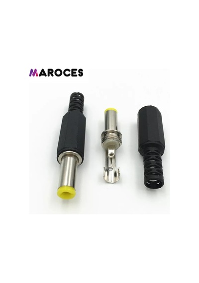 1 Adet 2.1Mm Dc Jak 2.1X5.5Mm Yaylı Kaliteli Jak Fiş 1 Adet