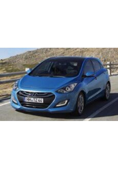 Hyundai i30 2007-2012 Model 4'Lü Mugen Cam Rüzgarlığı