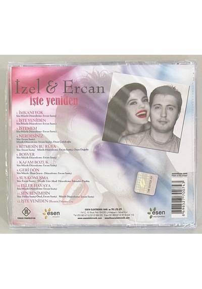 İzel Ercan İşte Yeniden Cd Jelatininde Sıfır Cd
