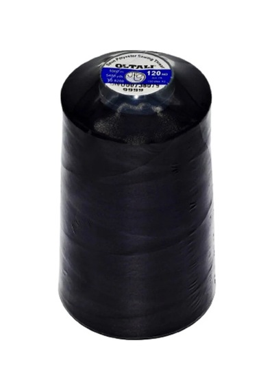 Dikiş İpliği Oltalı 120 No 5000 Metre Siyah Polyester - 615767326