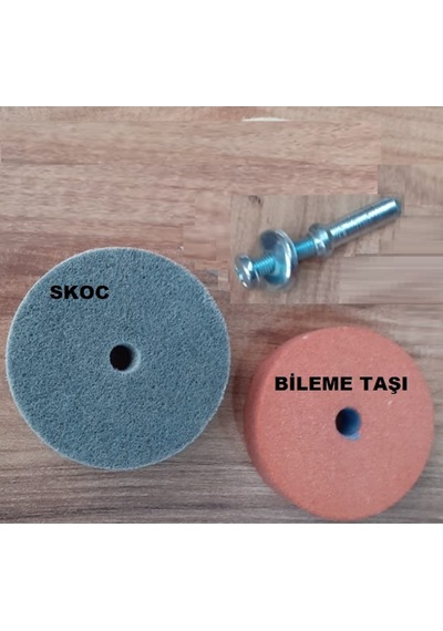 Bileme Temizleme Parlatma Polisaj Disk Seti Skoc Değirmen Taşı