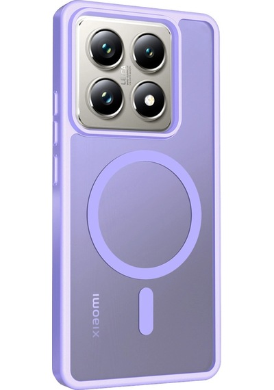 Joko Xiaomi Mi 14t Pro Jota Magsafe Kapak - Lila 0.2M-Çok Renkli