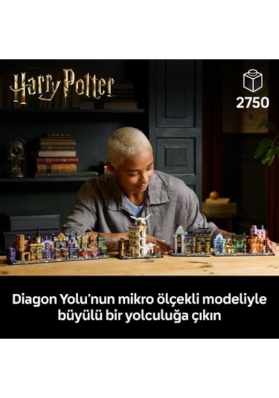 Büyücü Mağazaları Temalı Model Yapım Seti İçin Eğlenceli