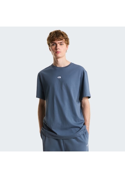 The North Face M Essential Center Logo Relaxed Short Sleeve Erkek T-shirt-33081 Gri