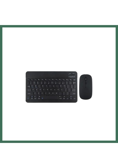 En-cag Kyb71 Kablosuz Türkçe Q Klavye Mouse Set - Siyah Bss Diğer