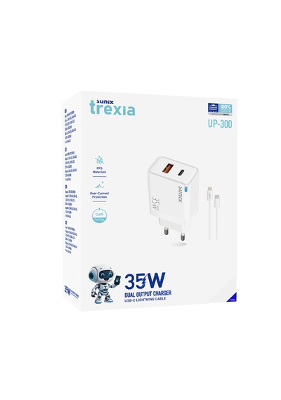 Sunix 35w Akıllı Şarj Ve Gan Teknolojisi iPhone Uyumlu Lighting iPhone Uyumlu 8/9/10/11/12/13/14 Serisi İçin Özel Ce Lisanslı Şarj Cihazı Yeni Nesil Son Teknoloji Şarj Cihazı Başlık + Kablo Set Sunix 35w Akıllı Şarj Ve Gan Teknolojisi iPhone Uyumlu Lighting iPhone Uyumlu 8/9/10/11/12/13/14 Serisi İçin Özel Ce Lisanslı Şarj Cihazı Yeni Nesil Son Teknoloji Şarj Cihazı Başlık + Kablo Set