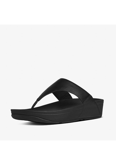 001 Black Terlik Kadın Diğer I88-001 / 323 / 592 Fitflop Lulu Leather Toe-post Siyah