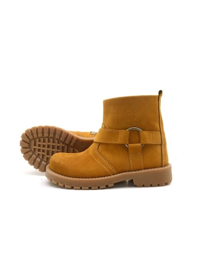Chiron Hakiki Deri Fermuarlı Unisex Kız Erkek Çocuk Çizme Bot Çok Renkli