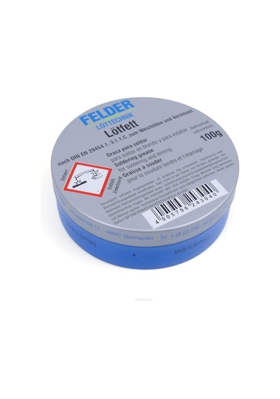 Felder Lötfett 100 Gr Lehim Pastası