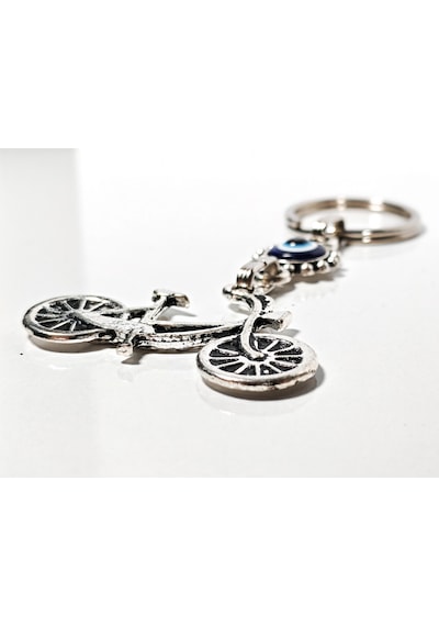 Moncuk Design Bisiklet Döküm Metal Anahtarlık Çok Renkli