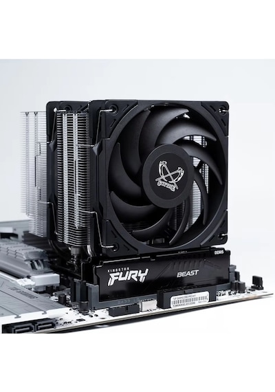 Scythe Magoroku İkiz Kule Dual Fan Cpu Hava Soğutucu, Intel Lga1700, Lga1151, Amd Am5, Am4 Desteği,