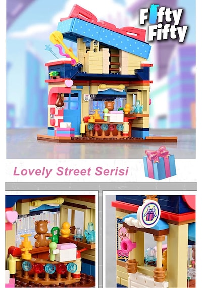 Lovely Street/sevimli Sokak Serisi Oyuncak Dükkanı 374 Parça Oyuncak Yapım Seti Ffk-28011