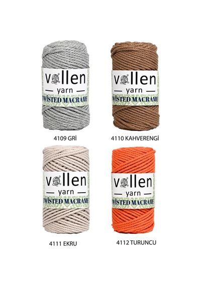 Premium 3 Büküm, Taranan Makrome, Pamuk Makrame, Halat Ip, Üç Büküm, Hobi Ipi, 250 Gr, Pembe