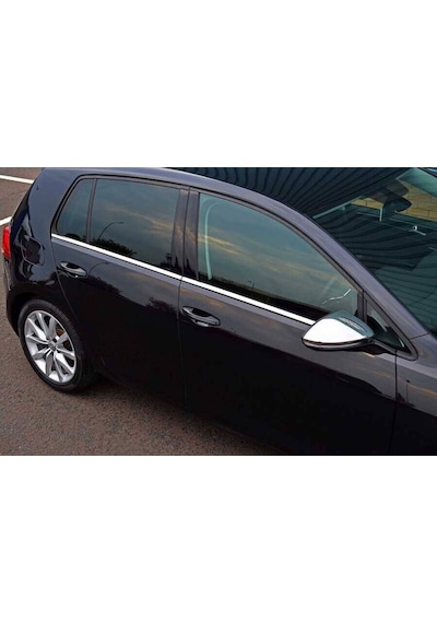 Vw Golf 7 Krom Cam Çıtası 4 Parça 2013 ve Sonrası