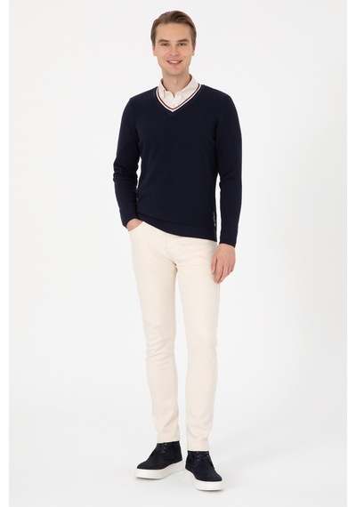 U.s. Polo Assn. Erkek Lacivert Kazak /triko 50308336-vr033 Lacıvert