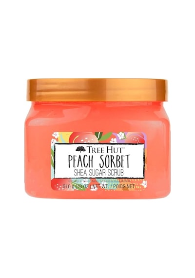 Treehut Tree Hut Peach Sorbet Shea Sugar Scrub Vücut Peelingi 510gr