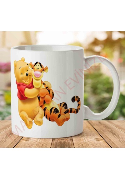 Winnie-the-pooh-png-picture İki Tarafı Baskılı Kupa Bardak.jpg