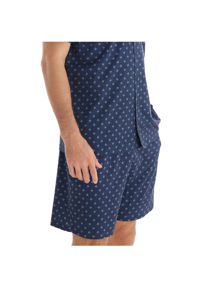 Erkek Pijama Takımı 40711 - Desenli Çok Renkli