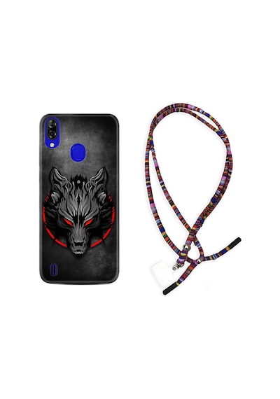 Reeder P13 Blue Plus Kılıf Rasta Boyun Askılı Dark Wolf 1813