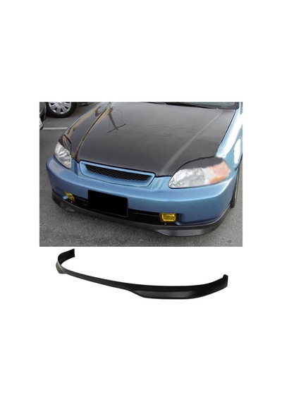 Honda Civic İes Typer Ön Ek Plastik Siyah Karlık-ön-ek-bodykit 1996 1997 1998 Makyajsız Kasa