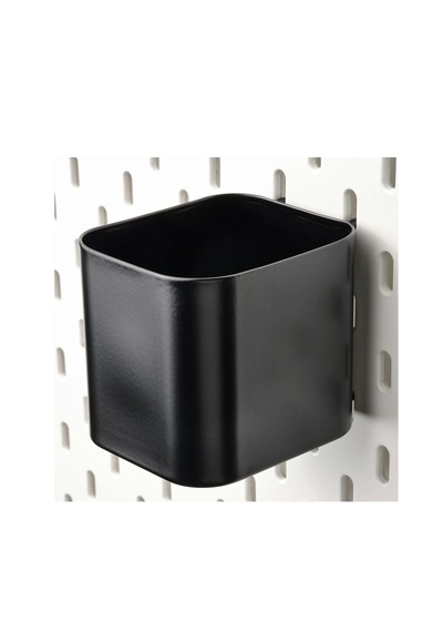 Ikea Skådıs Çok Amaçlı Pano Parçası , Siyah, 7,5x9x8 Cm
