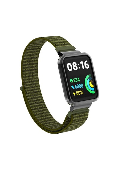 Xiaomi Redmi Watch 2 Lite Uyumlu Krd-61 Hasır Zore Kordon-no5