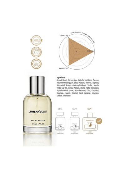 Lumena Scent Woody S401 Erkek Parfüm EDP 50 ML