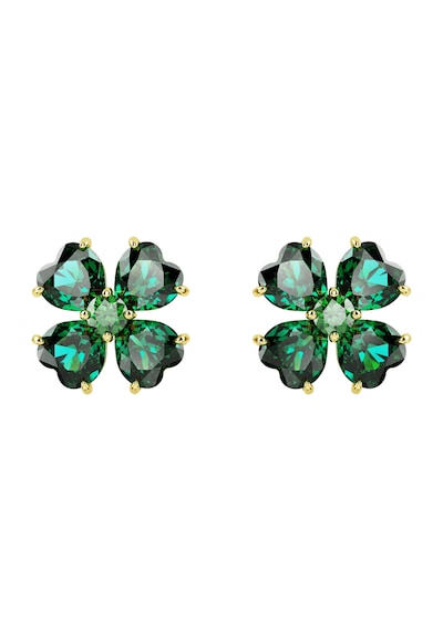 5666236 Swarovski Küpe Idyllia:pe Stud Clover Gre/gos