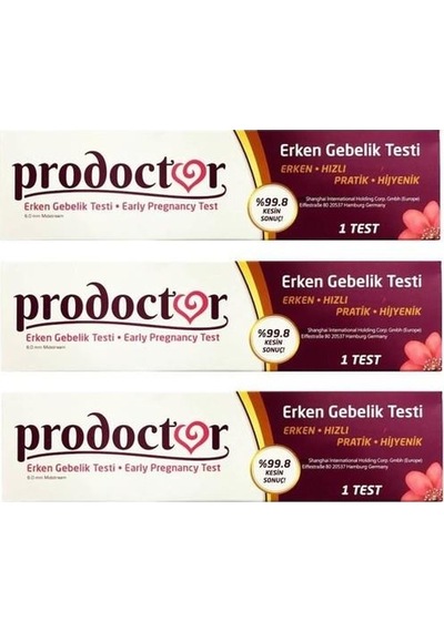 Prodoctor Erken Gebelik Testi 3 Adet