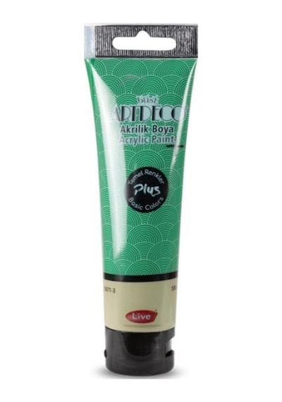 Plus Akrilik Boya 100ml Tüp 468 Sap Yeşili 468 Sap Yeşili