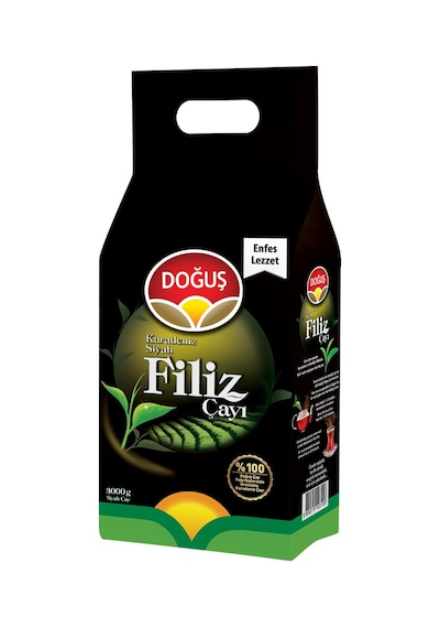 Doğuş Karadeniz Filiz Siyah Dökme Çay 3 KG