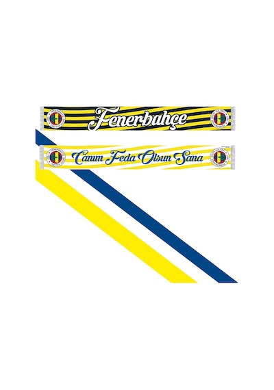 Fenerium Unısex Canım Feda Olsun Sana Şal Lazer Kutu Hediyeli Lacivert