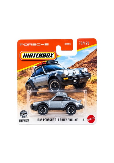 Matchbox Tekli Arabalar 1985 Porsche 911 Rally Jhp30 Çok Renkli