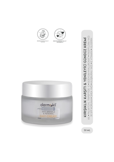 Dermokil Kırışık Karşıtı ve Yenileyici Gündüz Kremi 50 ML