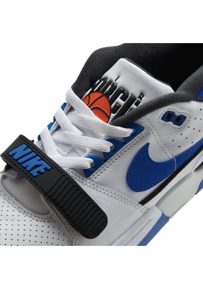 Nike Air Alpha Force 88 Leather Mens White Blue Sneaker Hakiki Deri Günlük Spor Ayakkabı Beyaz Mavi