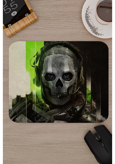 Call Of Duty Kaymaz Dikişli Kauçuk Oyuncu Mousepad V2 - 22x18 Gaming Mouse Pad Fare Altlığı