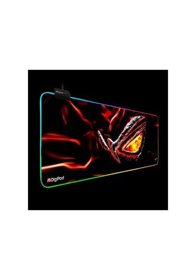 Digipod Rgb Oyuncu Mousepad Rgb Gaming Oyuncu Mouse Pad Kaymaz Taban 70 X 30 4mm