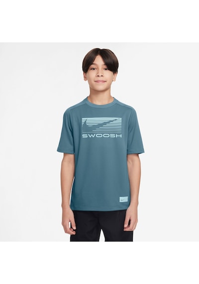 Nike Nıke Swoosh Erkek Çocuk T-shırt Hj3743-006 Mavi