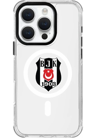 Beşiktaş Telefon Kılıfı Apple iPhone Uyumlu 16 Pro  Lisanslı