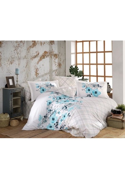 Hobby Kingsize Poplin Nevresim Belinda M.i Çok Renkli