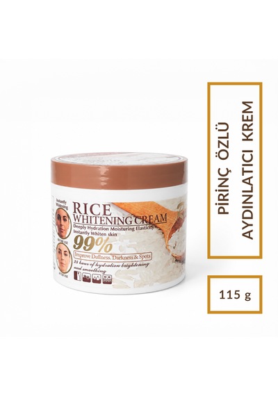 Pirinç Özlü Yoğun Nemlendirici Yüz Ve Vücut Bakım Kremi 115 G Canlandırıcı & Besleyici Cilt Kremi