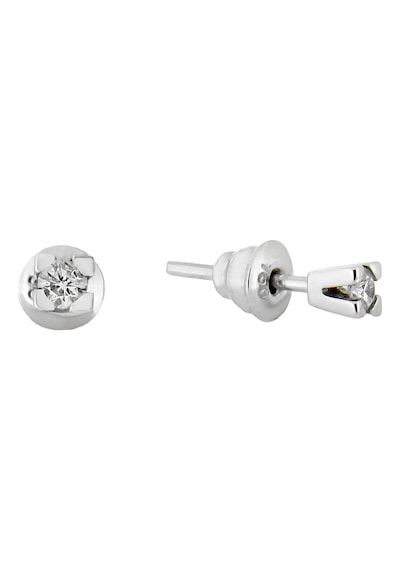 0,17 Ct Pırlanta Tektaş Küpe