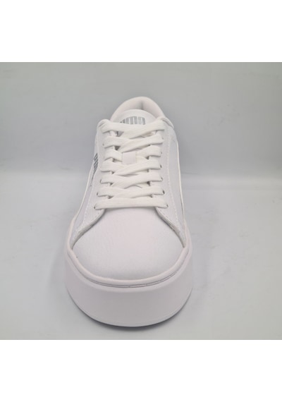 Puma Smash Platform V3 Tdp Beyaz Kadın Sneaker Spor Ayakkabı Beyaz